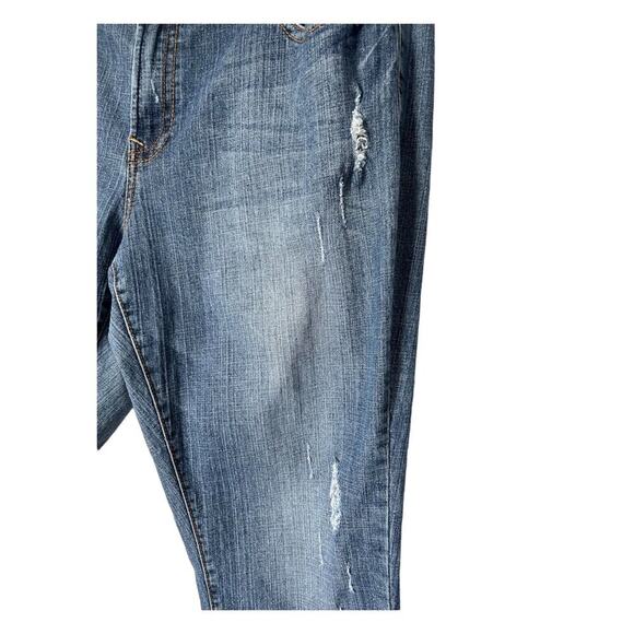 Lane Bryant Jeans Womens Size 22 Straight Leg Light Wash Tapered High Rise Denim - Picture 5 of 15